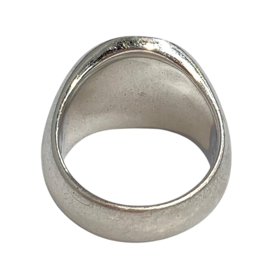 TOM WOOD（トムウッド） TOM WOOD OVAL ZEBRA RING MARBEL オーバル