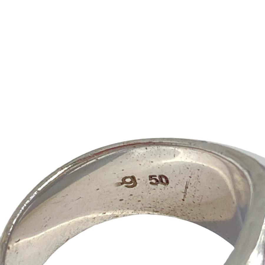 TOM WOOD（トムウッド） TOM WOOD OVAL ZEBRA RING MARBEL オーバル