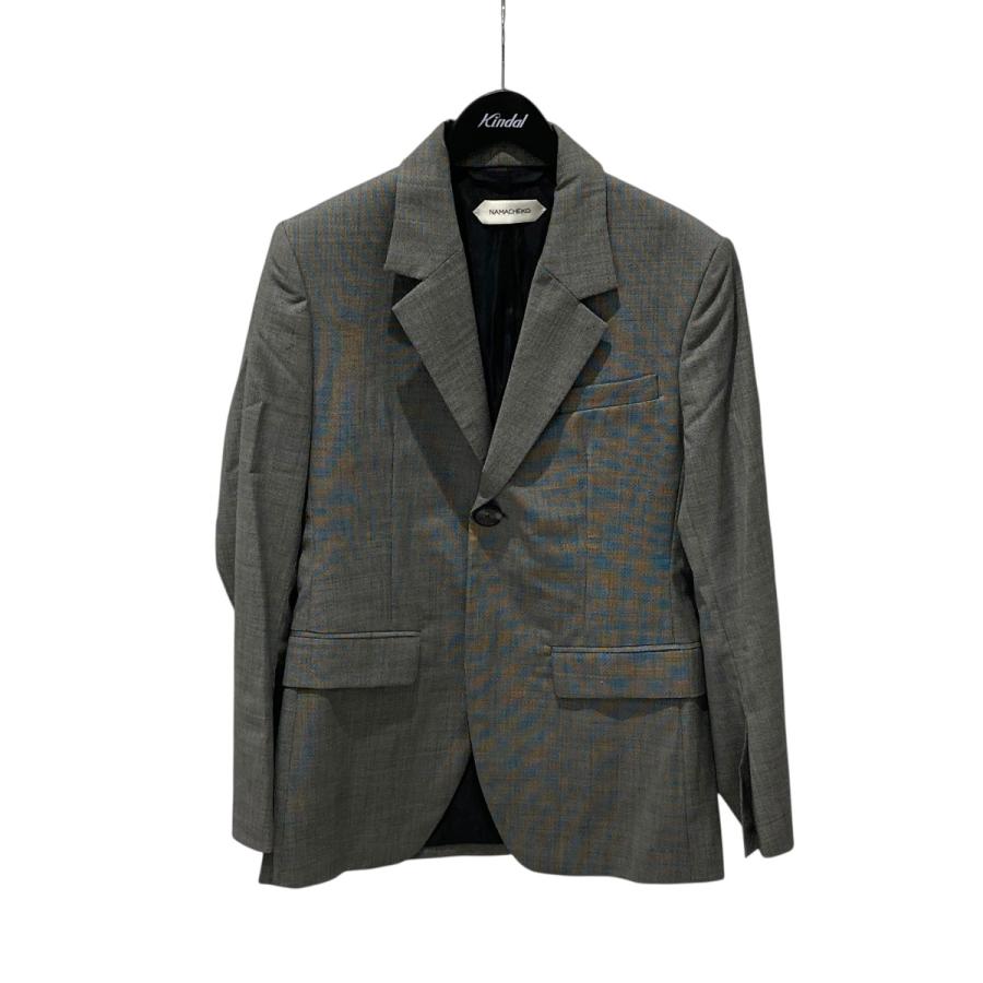 美品 namacheko singl breasted jacket Ssize 値下げ】NAMACHEKO Singl Breasted Jacket 1ボタン テーラード
