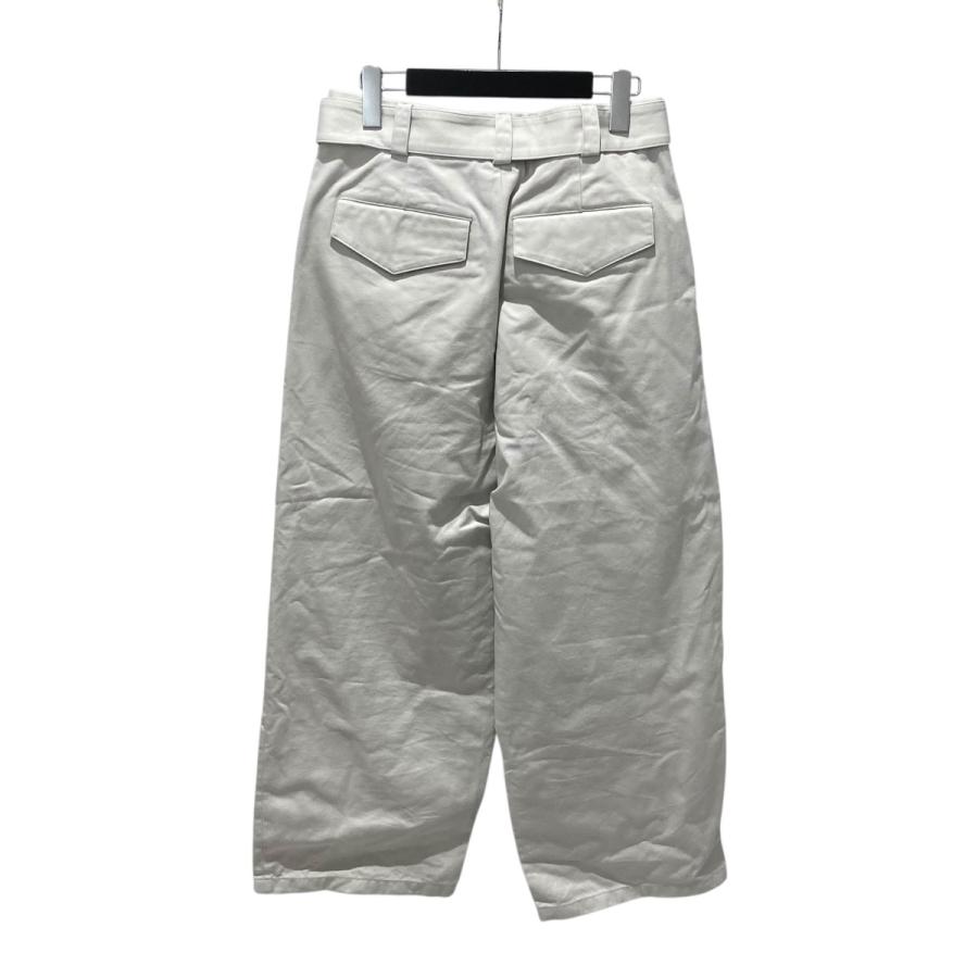 メンズ　ジルサンダー　JILSANDER ライトグレー ワイドパンツ JIL SANDER（ジルサンダー） JIL SANDER 23SS ベルト付き ワイドパンツ