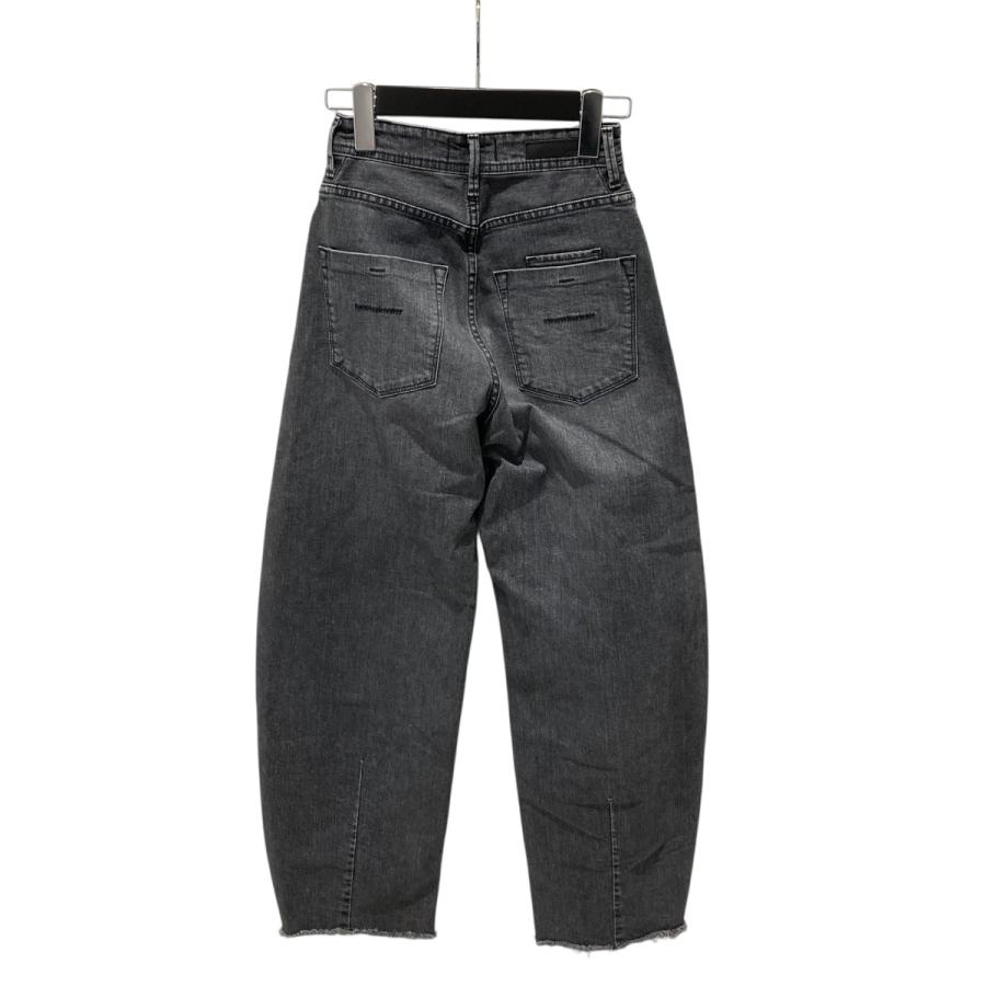 【YANUK】 LAURA カーブテーパード グレー / 25 YANUK(ヤヌーク)｜カーブテーパード 【LAURA】/カットオフユーズド