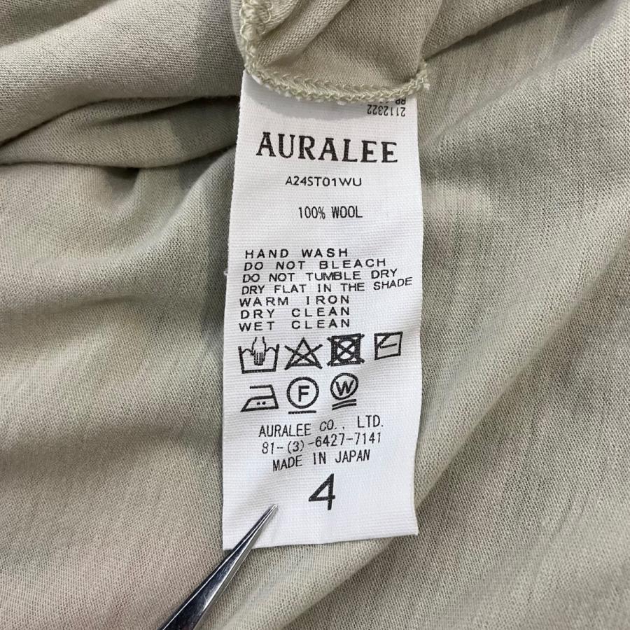 AURALEE（オーラリー） 【値下げ】AURALEE SUPER SOFT WOOL JERSEY TEE