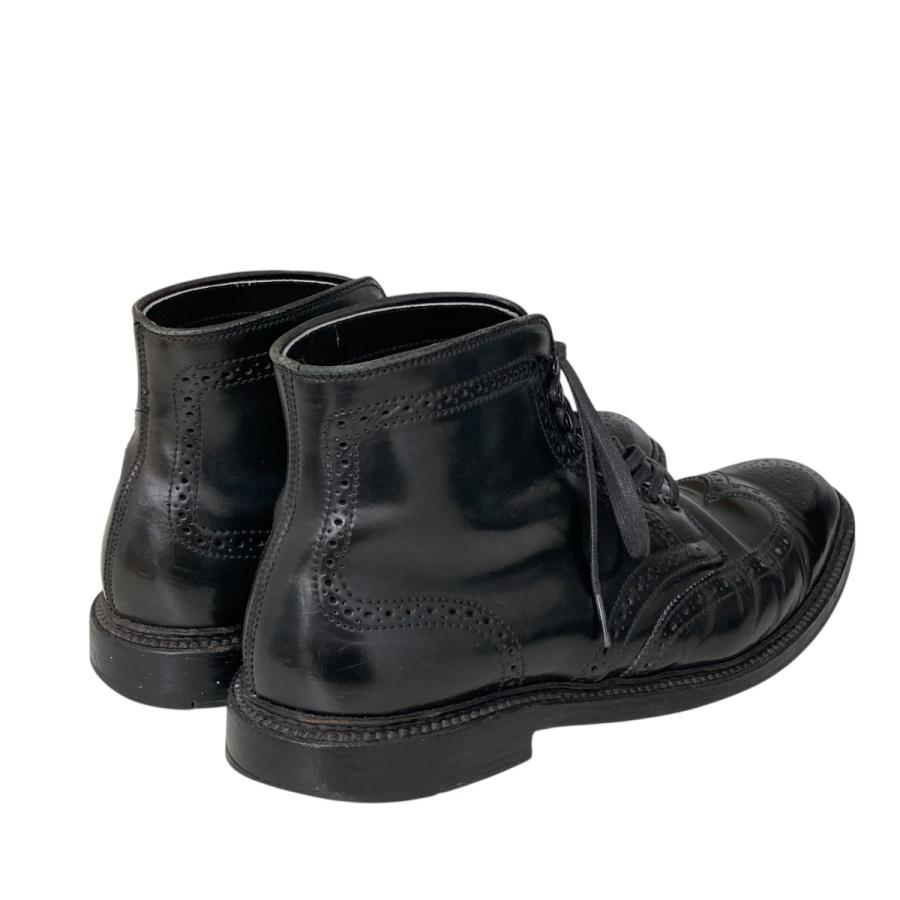 ALDEN（オールデン） ALDEN CORDOVAN WING TIP BOOTS BLK レースアップ