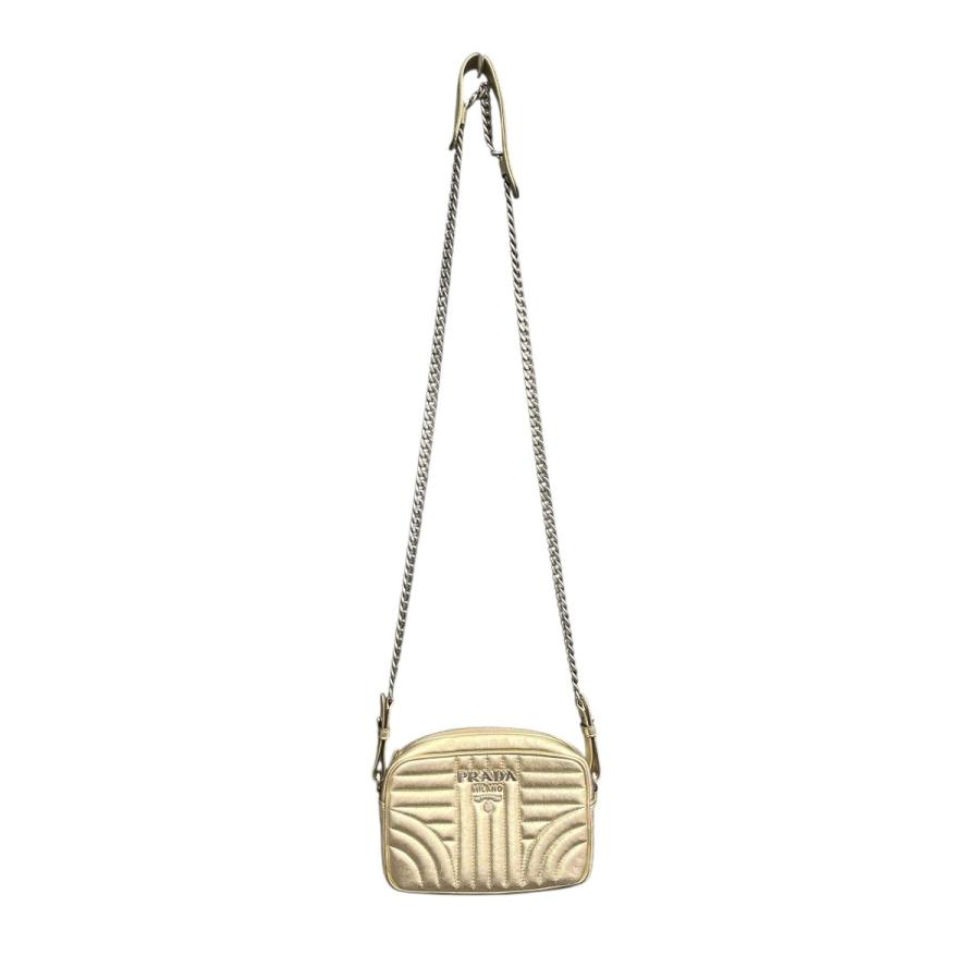 PRADA（プラダ） 【値下げ】PRADA ショルダーバッグ 1BH084 ゴールド 