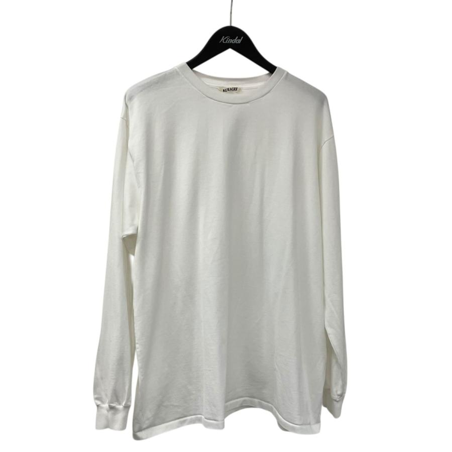 AURALEE（オーラリー） AURALEE LUSTER PLAITING L S TEE 長袖Tシャツ 