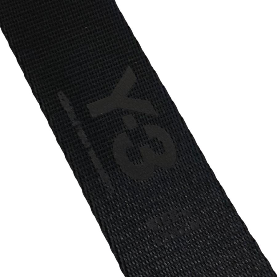 Y-3 ワイスリー LOGO BELT ロゴベルト ブラック サイズ：L