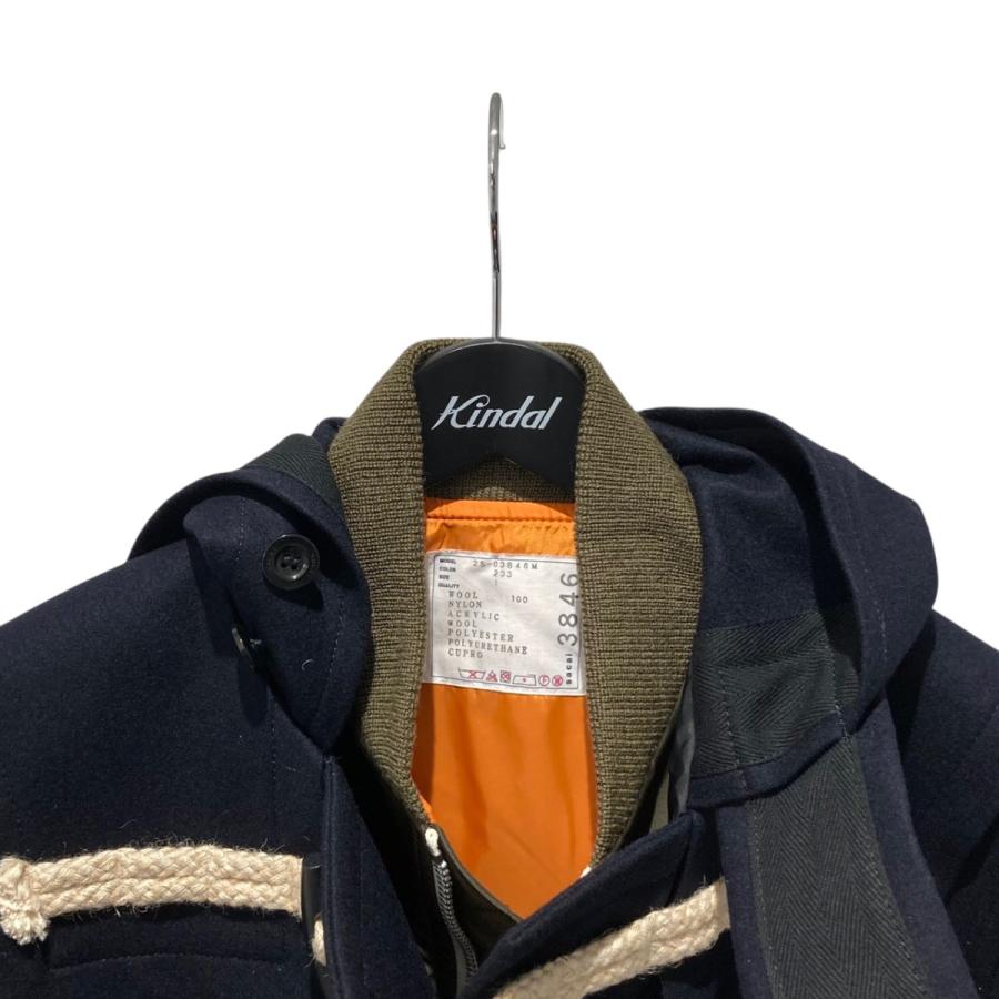 sacai（サカイ） 【値下げ】sacai 25AW Wool Melton Blouson ダッフル