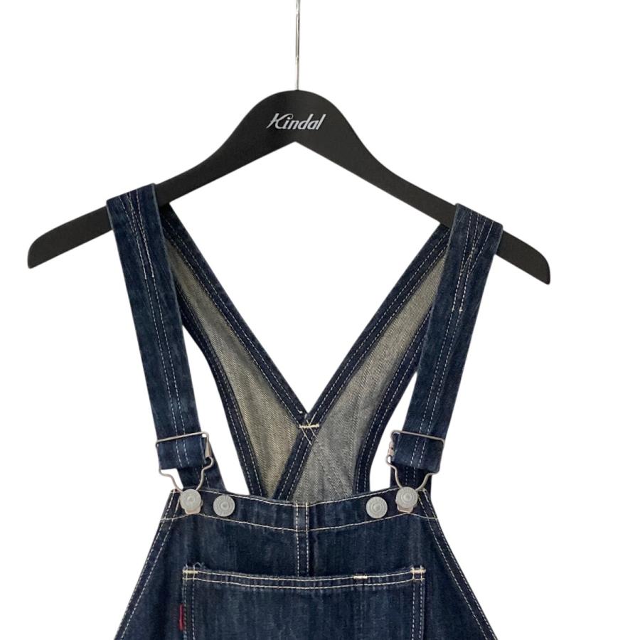 エヴィス EVISU デニムオーバーオール インディゴ サイズ：W32