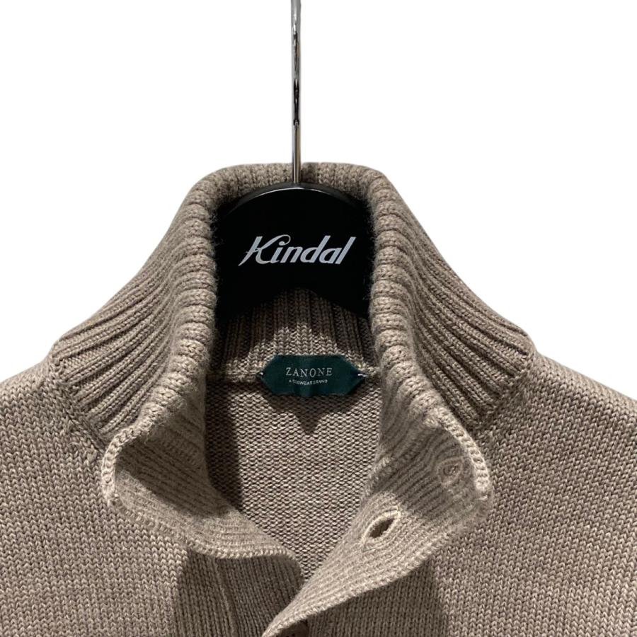 ZANONE（ザノーネ） Zanone CHIOTO スタンドカラー ニットジャケット