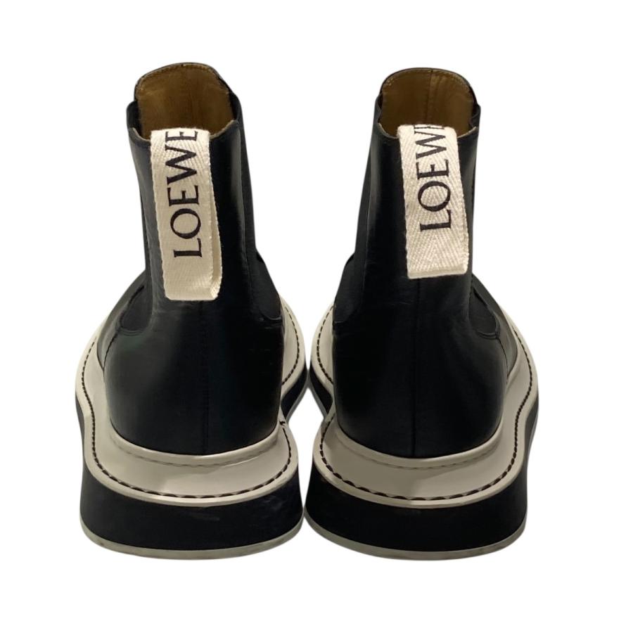 LOEWE（ロエベ） サイドゴアブーツ ブラック サイズ：38(24.5cm相当