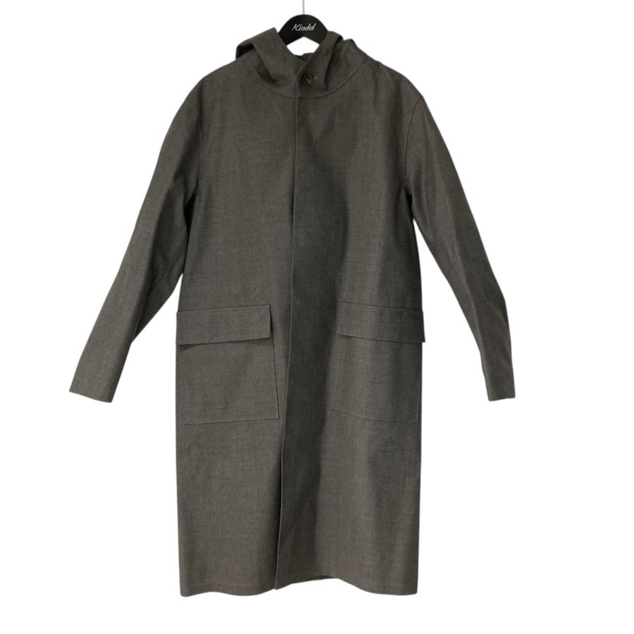 Mackintosh（マッキントッシュ） ゴム引きフーテッドコート グレー
