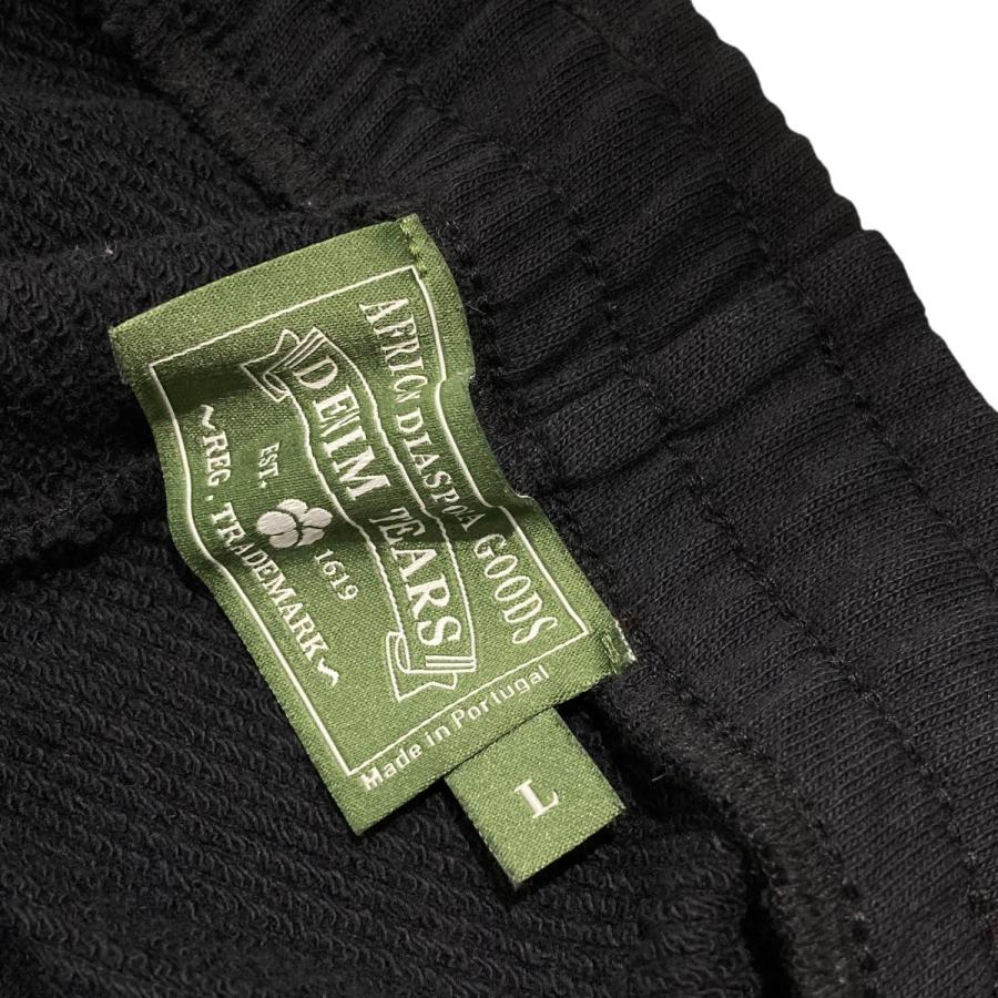 デニムティアーズ Denim Tears スウェットパンツ ブラック サイズ：L