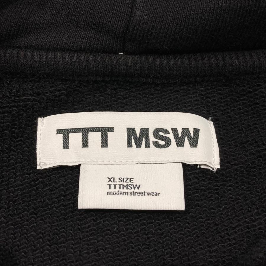 ティーモダンストリートウエア TTT MSW 25SS Pierce hoodie プル