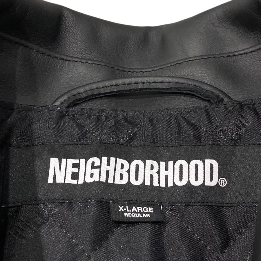ジャケット・アウター NEIGHBORHOOD single horse leather NEIGHBORHOOD（ネイバーフッド） 23SS SINGLE LEATHER JACKET 231SZNH