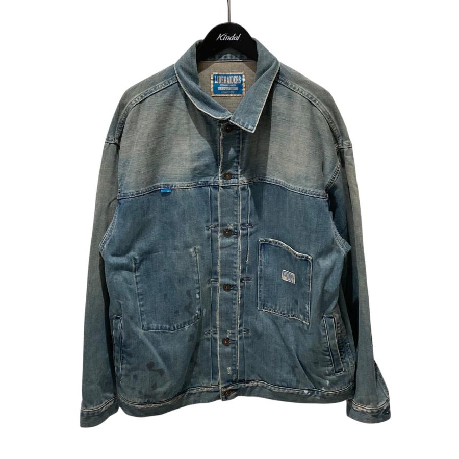LIBERAIDERS デニム　ジャケット　リベレイダース リベレイダース ジャケット Liberaiders DENIM COMBAT JACKET メンズ