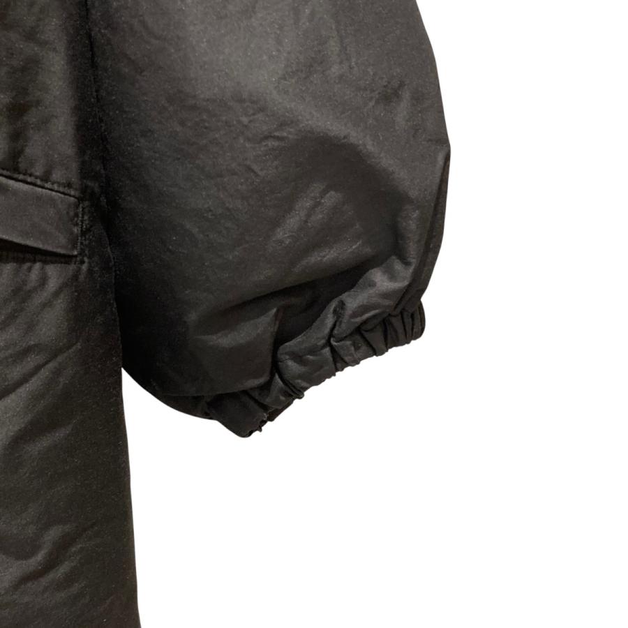 COMOLI（コモリ） コットンシルクフーデッドコート T01-04003 ブラック