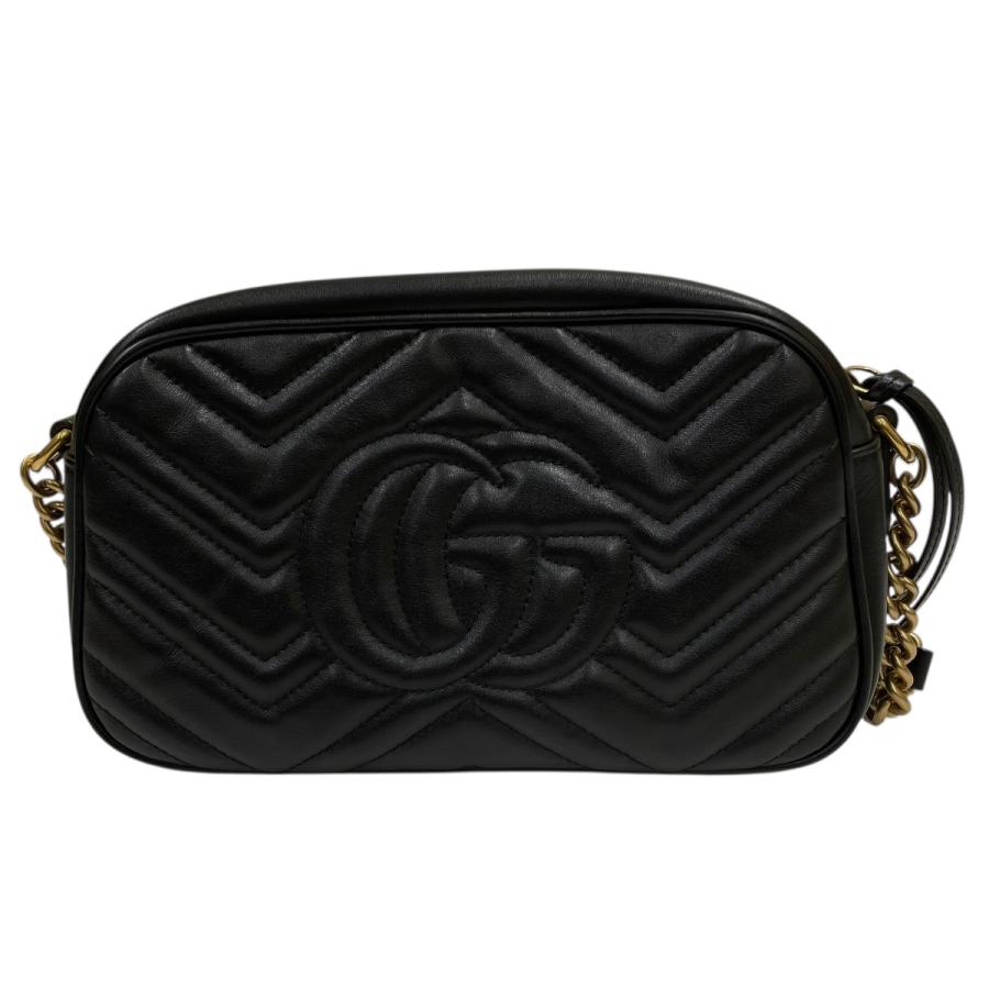 GUCCI（グッチ） 【値下げ】GUCCI GGマーモント スモール カメラバッグ 