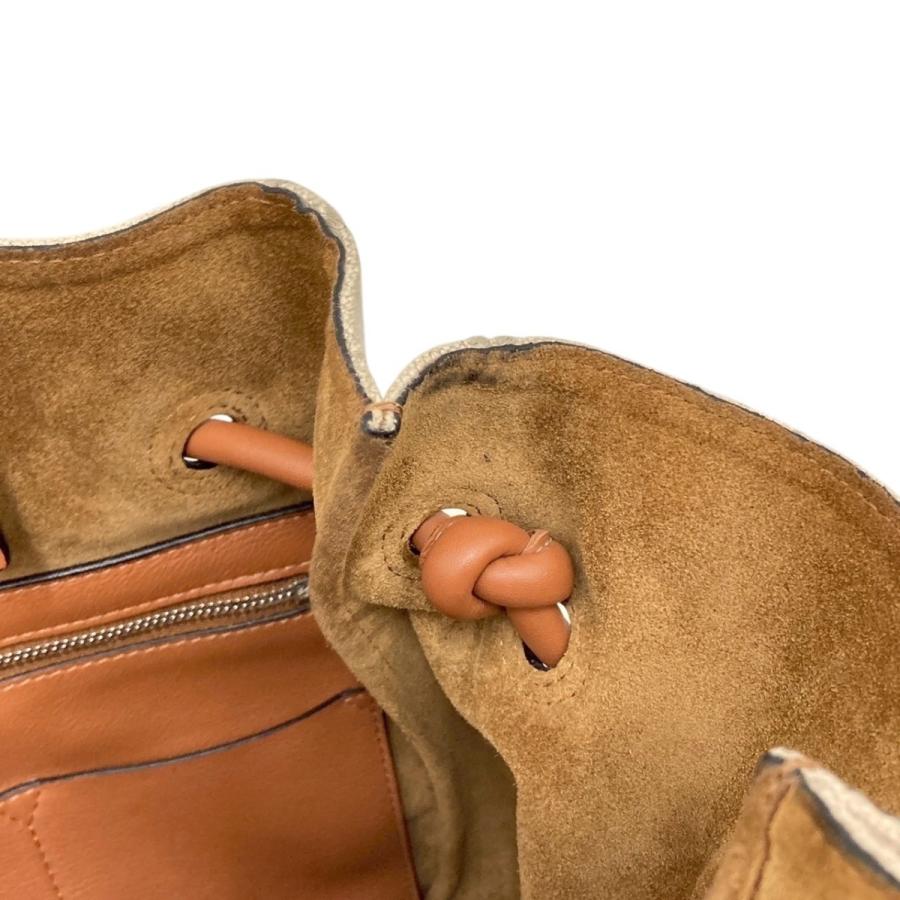 LOEWE ロエベ フラメンコ ノット トートバッグ　キャンバスベージュ LOEWE（ロエベ） フラメンコ ノット スモール トートバッグ ベージュ