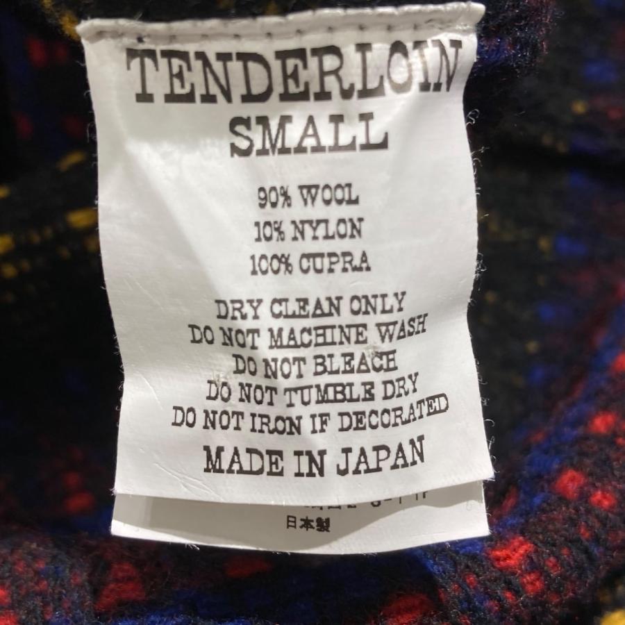 TENDERLOIN（テンダーロイン） ネイティブ柄 CPOジャケット ブラック