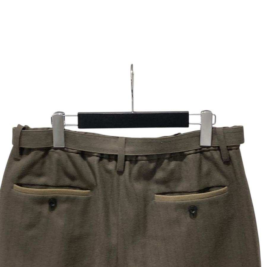 Sacai 26ss Chalk Stripe Pants size2 ブラウン Sacai - CHALK STRIPE PANTS | HBX