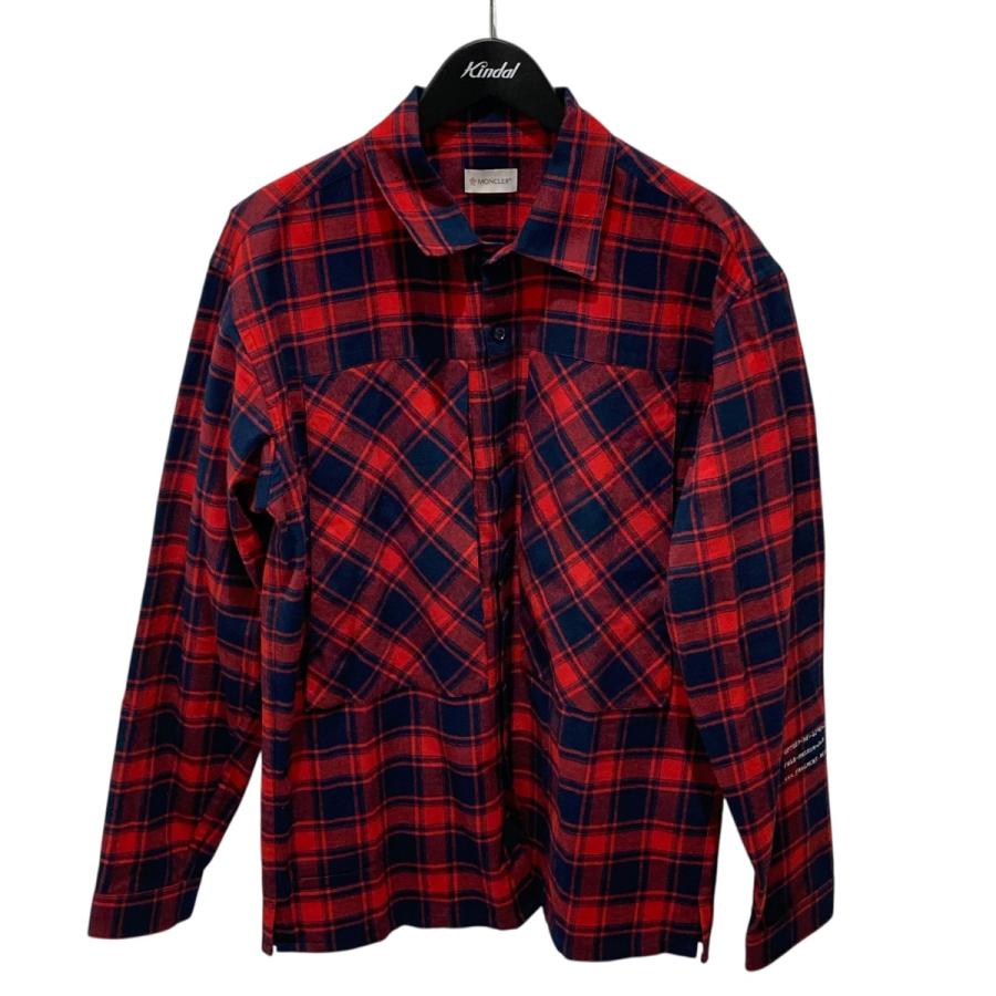 MONCLER モンクレール チェックシャツ Sサイズ 2025AW 新品完売品
