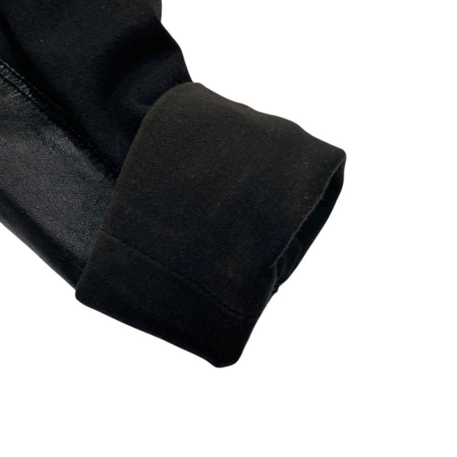 ARMANI JEANS アルマーニジーンズ レザージャケット b20eq ブラック