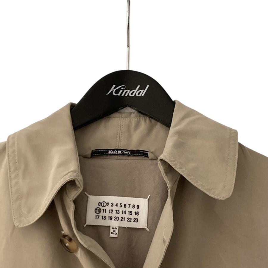 【値下げ】Maison Margiela 24SS ピーチコットントレンチコート S51AH0184 ベージュ サイズ：38 (神戸店)