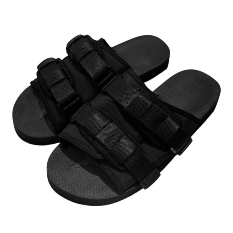 値下げ】everyone×suicoke nylon silk moto sandals サンダル ブラック