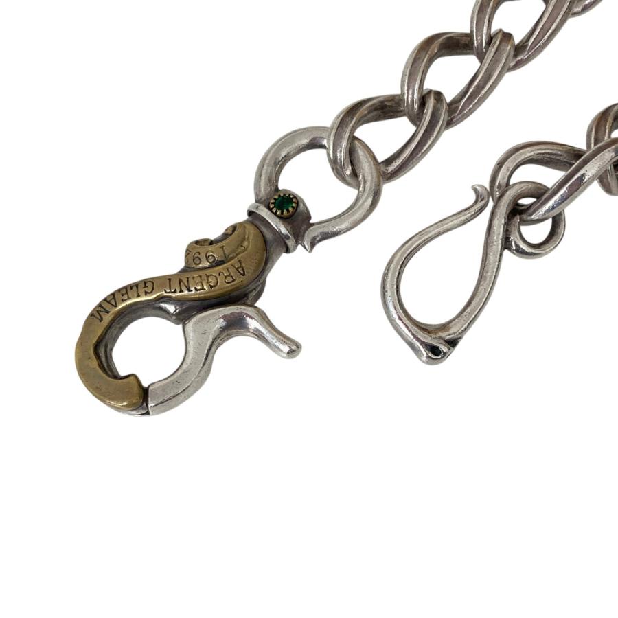 ArgentGleam（アージェントグリーム） ウォレットチェーン シルバー