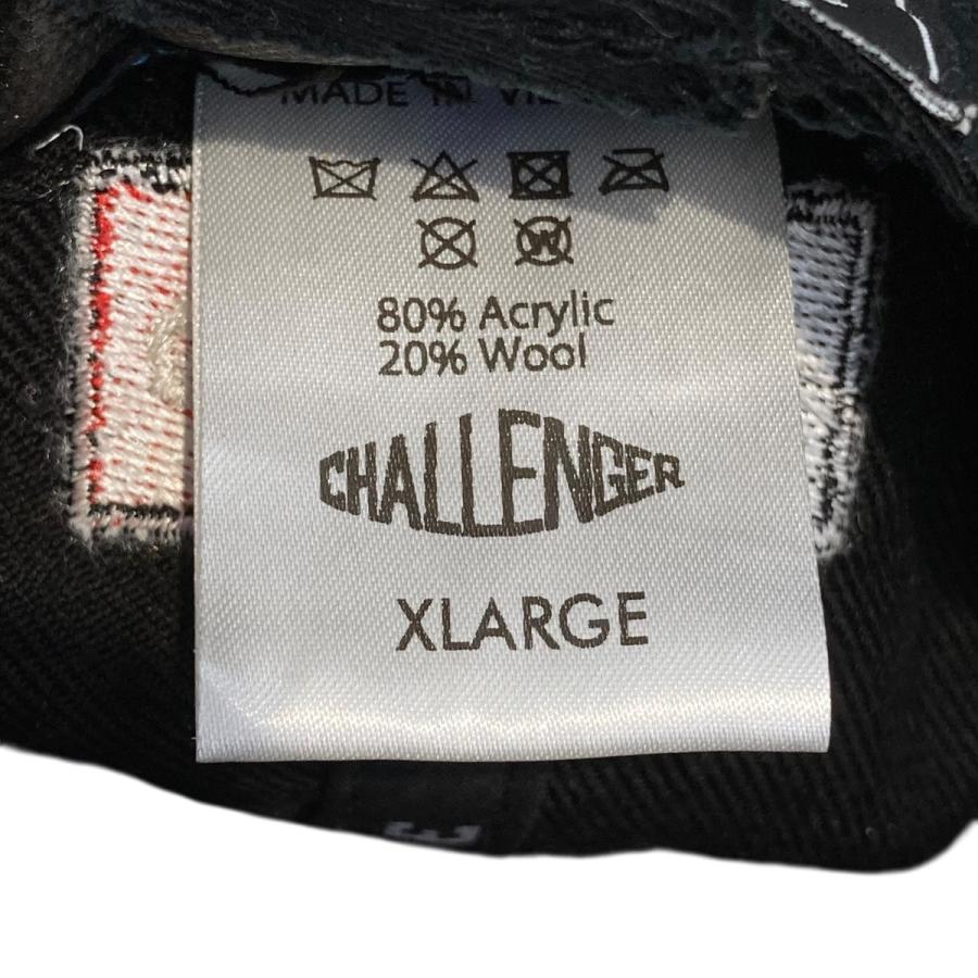 CHALLENGER（チャレンジャー） バンダナ柄 キャップ レッド×ブラック