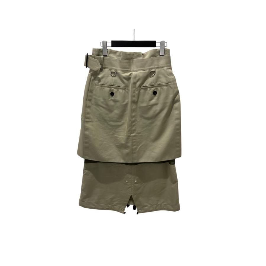 sacai（サカイ） sacai 22AW Cotton Gabardine Mix Skirt 0- Sacai
