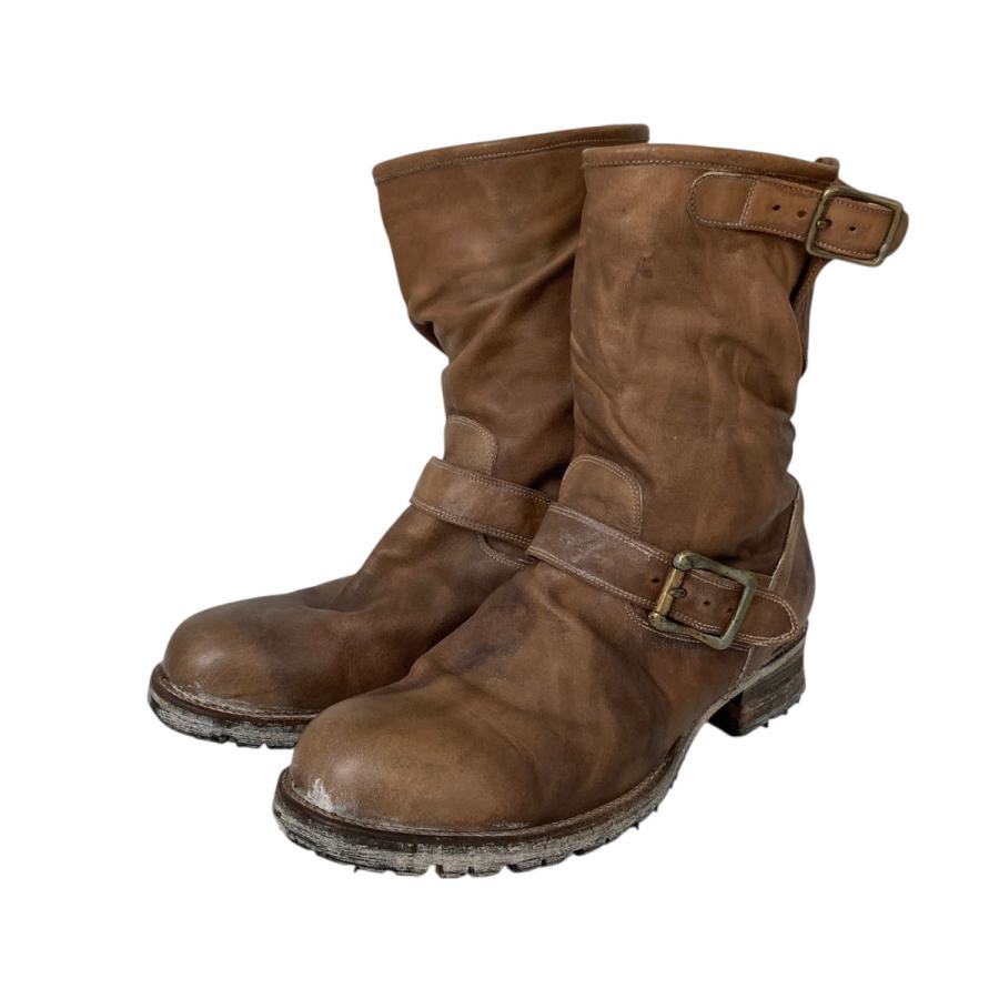 mihara yasuhiro ブーツ SOLD OUT/ MIHARA YASUHIRO Black Leather Zip Boots. Made in Japan