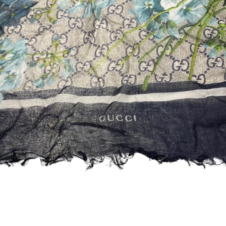 グッチ GUCCI ストール ネイビー_2