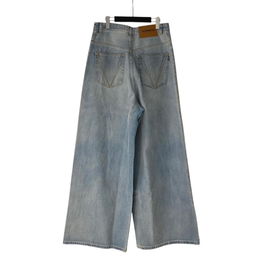 値下げ】VETEMENTS 23SS Plain Baggy Jeans デニムパンツ UE63PA305N1 