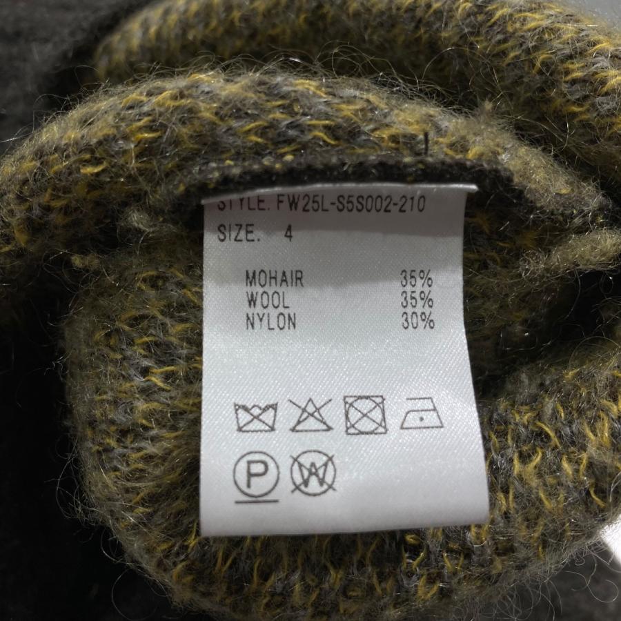 サトル ササキ SASAKI SATORU 25AW jacquard cardigan ジャガード