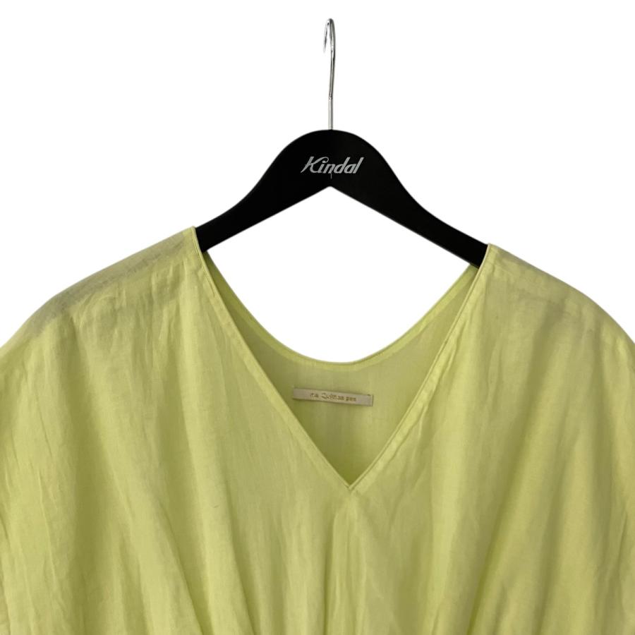 NE QUITTEZ PAS!（ヌキテパ） ne quittez pas Cotton Voile V Neck