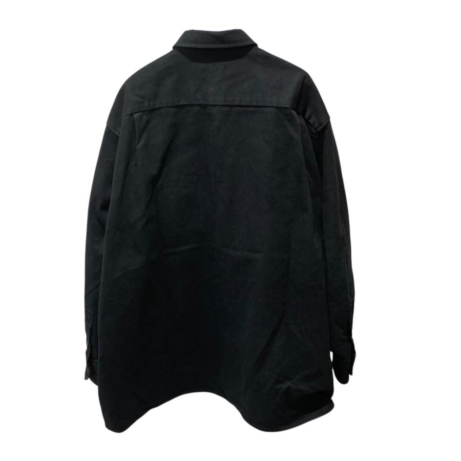 ラフシモンズ RAF SIMONS BIG FIT DENIME SHIRT WITH ZIPPED POCKET