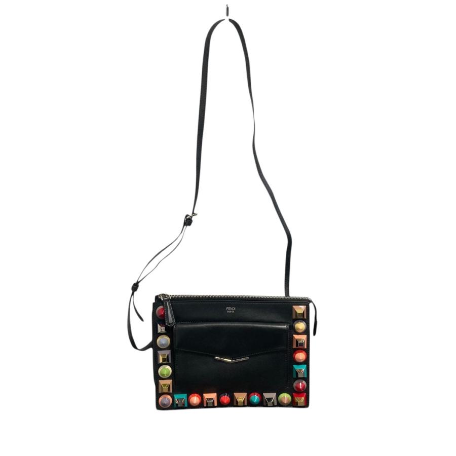 【美品】FENDIショルダーバッグ　トゥージュール マルチスタッズ FENDI（フェンディ） トゥージュールマルチスタッズ ショルダーバッグ