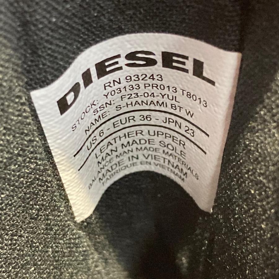 DIESEL（ディーゼル） ロングブーツ ブラック サイズ：36(約23cm
