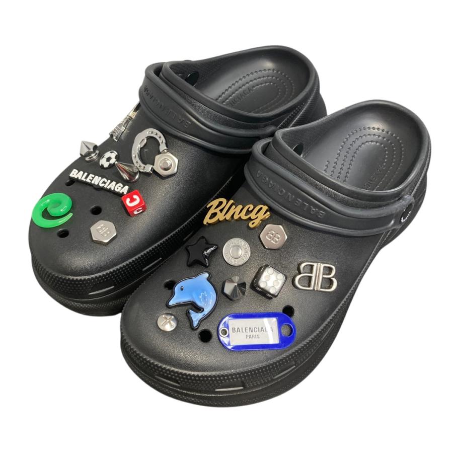 BALENCIAGA（バレンシアガ） BALENCIAGA CROCS MULE JIBBITZ サンダル