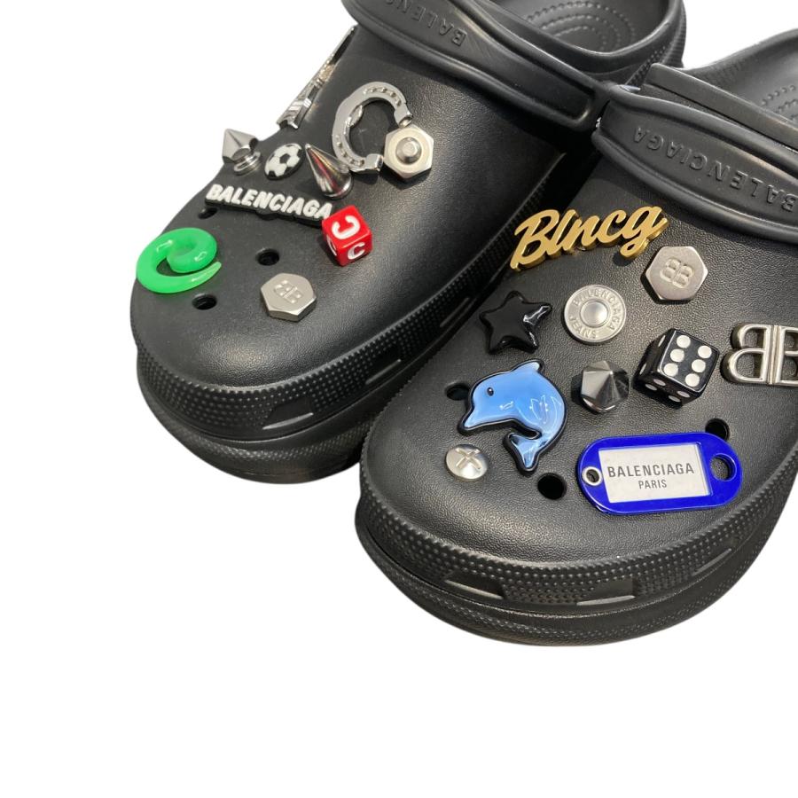 BALENCIAGA（バレンシアガ） BALENCIAGA CROCS MULE JIBBITZ サンダル