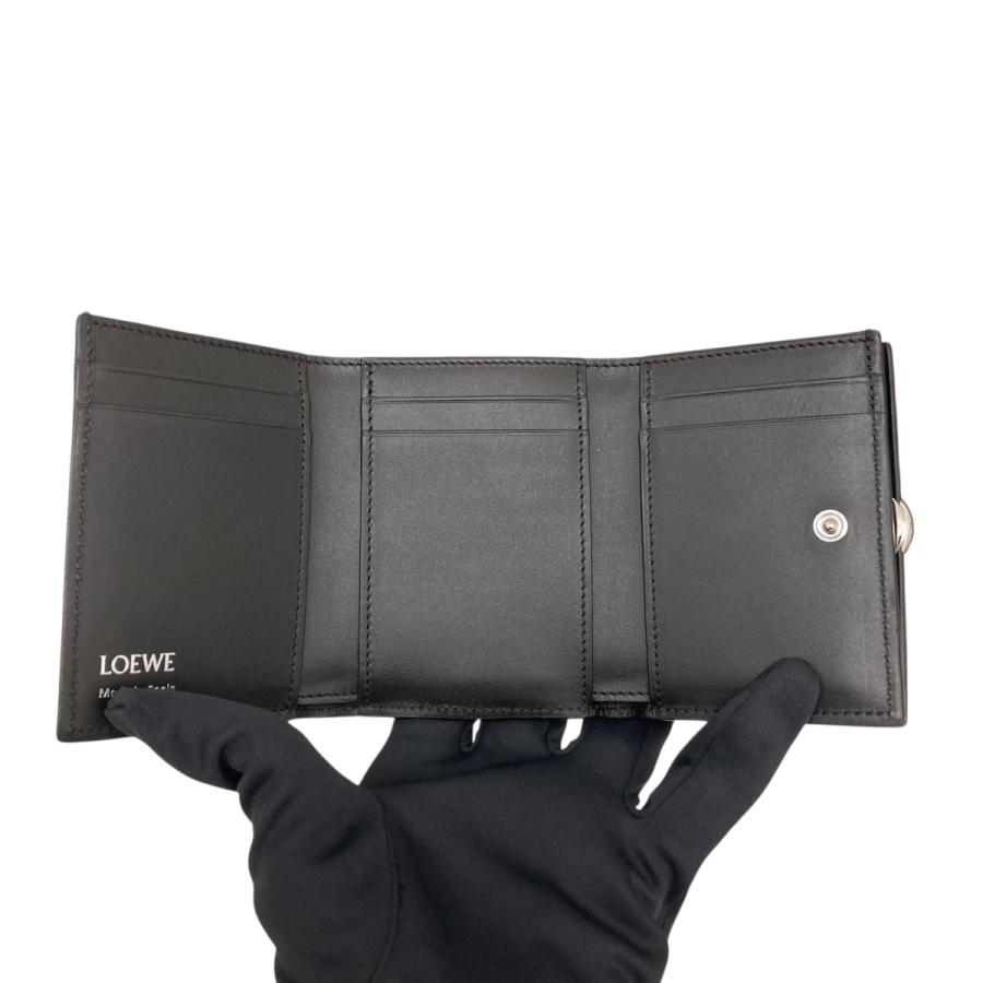 LOEWE（ロエベ） ぺブル バーティカル ウォレット スモール 3つ折り