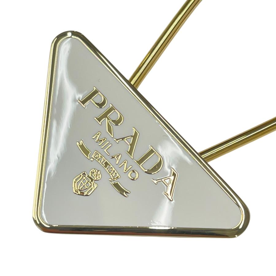 PRADA（プラダ） 【値下げ】PRADA トライアングルロゴキーリング