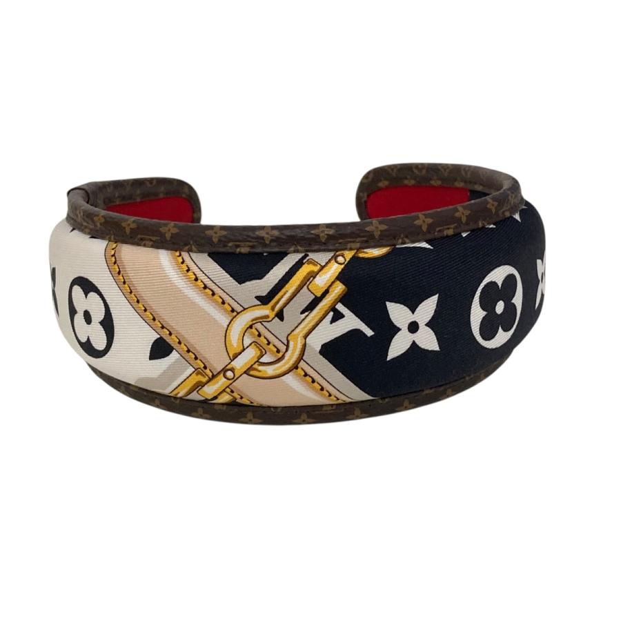 【美品】ルイヴィトン　LOUIS VUITTON カチューシャ LOUIS VUITTON（ルイ・ヴィトン） ヘアバンド・ビーマインド フル