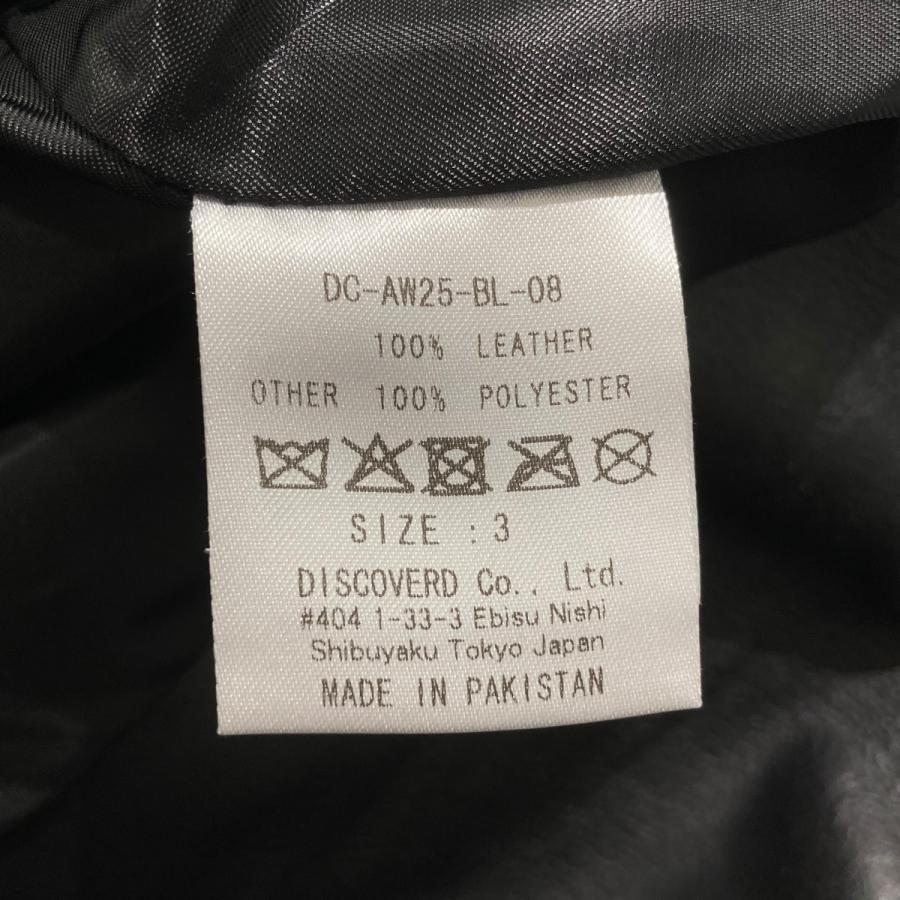 DISCOVERED（ディスカバード） 【値下げ】DISCOVERED LEATHER W RIDERS