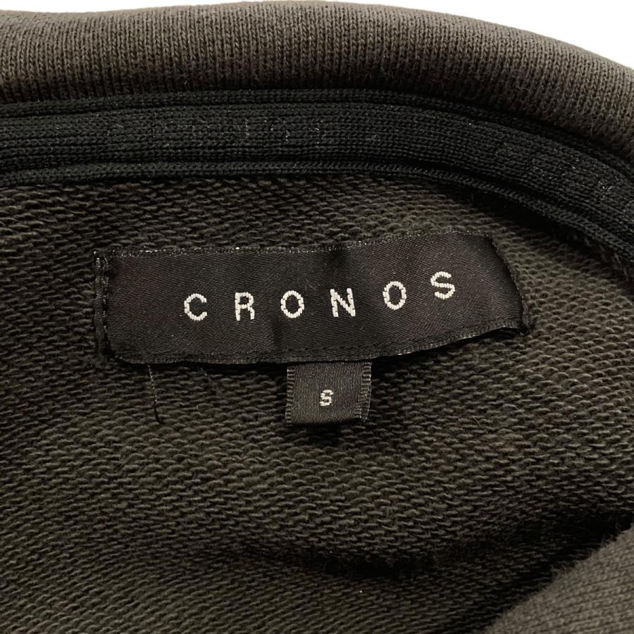 Cronos クロノス CRONOS ロゴ刺繍パーカー フーディー c12-pk-2527st