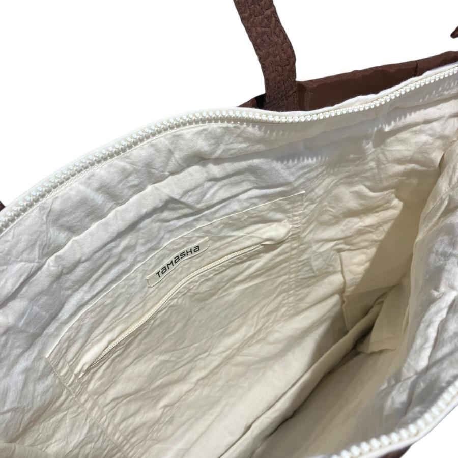 タマシャ イッセイ ミヤケ TAMASHA ISSEY MIYAKE 刺繍バッグ 雪の結晶