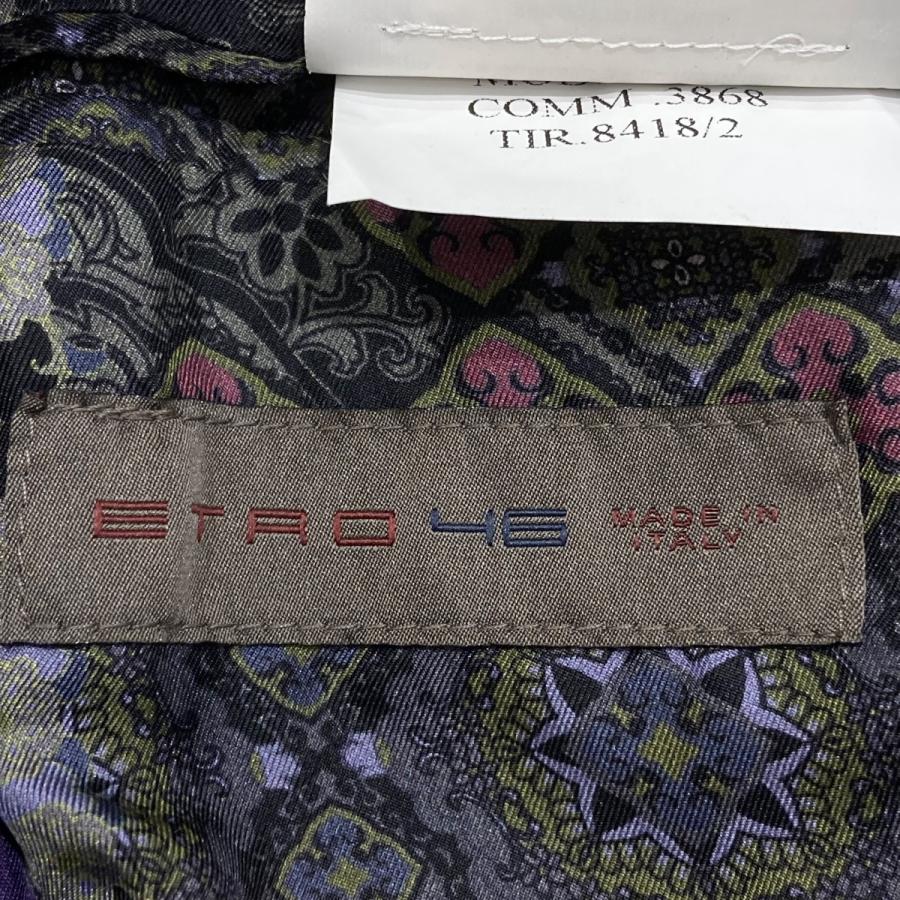 ETRO（エトロ） ペイズリー柄 テーラードジャケット 152-1J816-8418