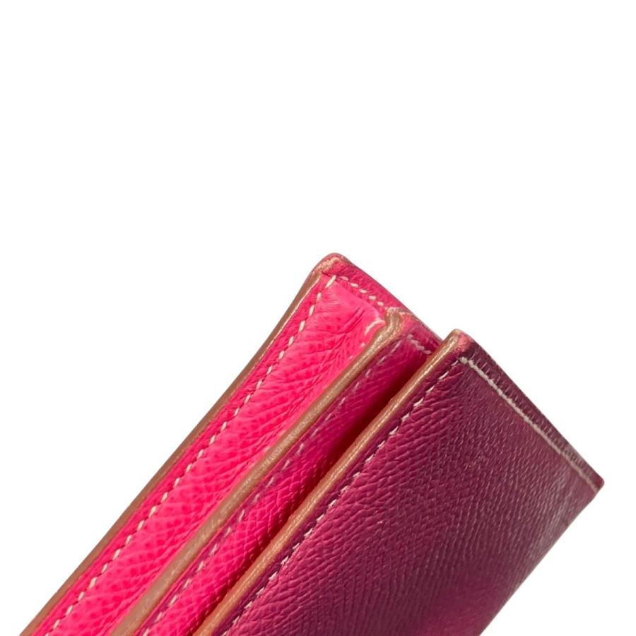 HERMES（エルメス） ベアン 長財布 ピンク : カインドオルYahoo!店