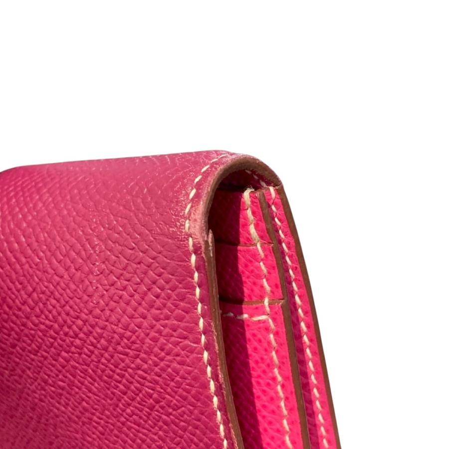 HERMES（エルメス） ベアン 長財布 ピンク : カインドオルYahoo!店